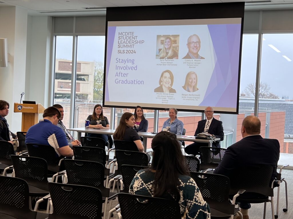 Staying Involved After Graduation Panel at the 2024 District Student Leadership Summit