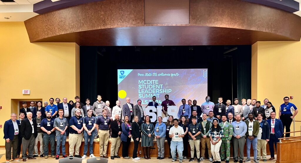 Group photo of all attendees at the 2024 District Student Leadership Summit